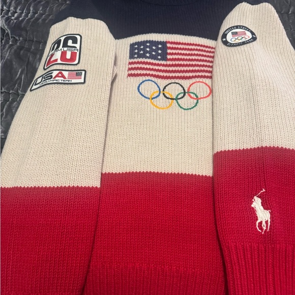 Ralph Lauren Team USA Closing Ceremony Sweater Men size XXL - Picture 3 of 6